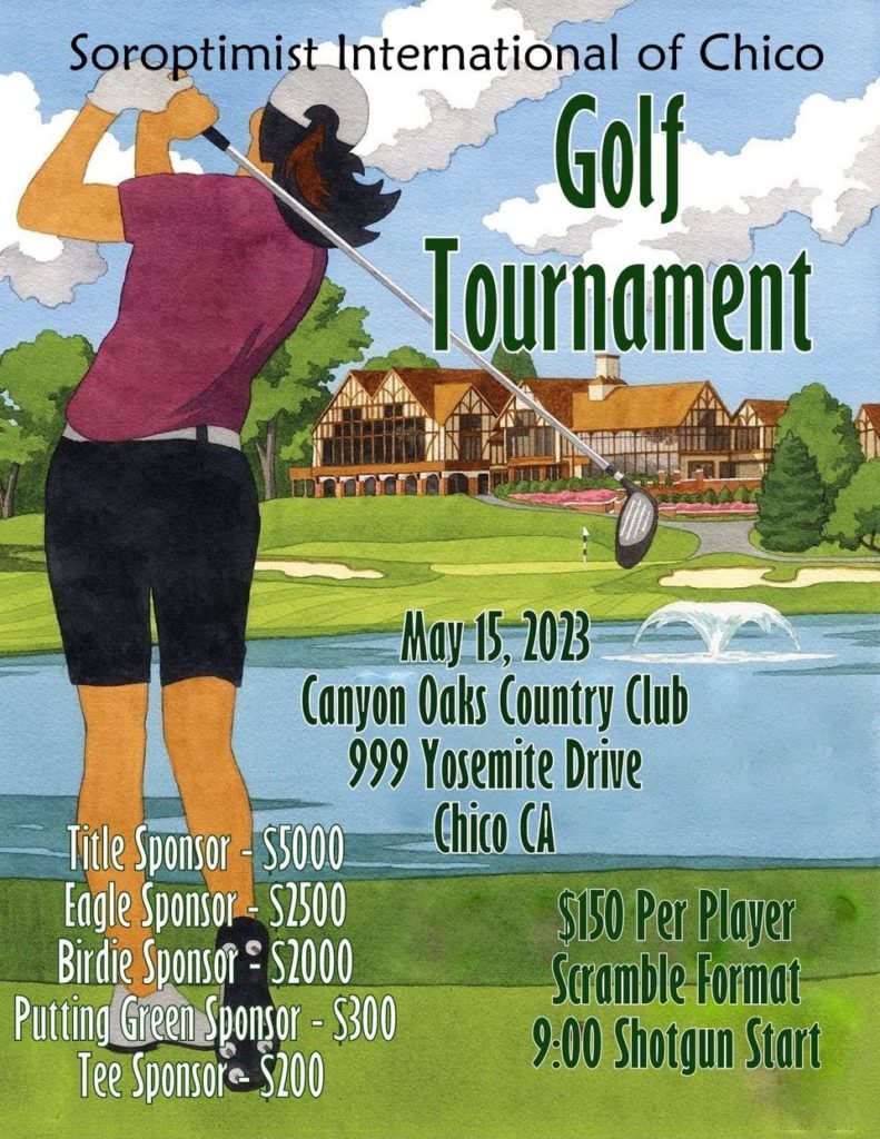 2024 Charity Golf Tournament Soroptimist International of Chico